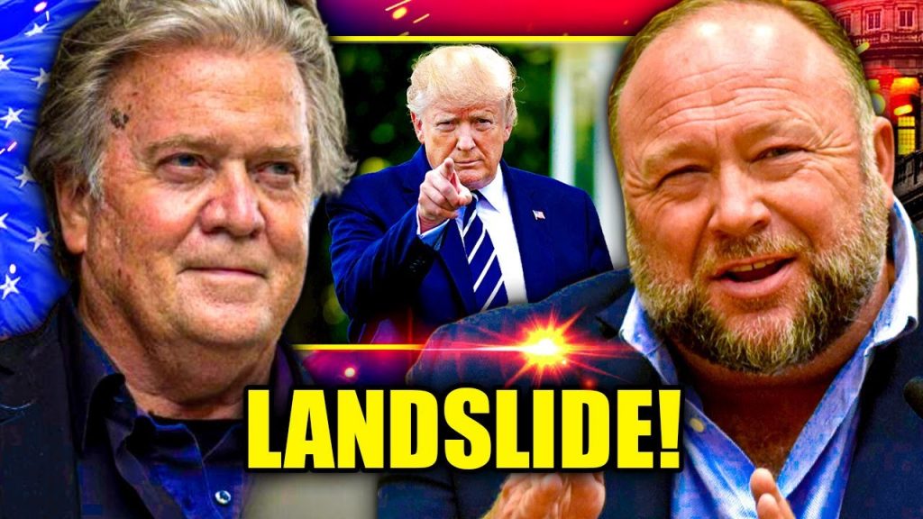 Steve Bannon and Alex Jones: Trump Is Going To WIN In A LANDSLIDE!!!