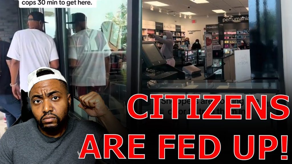 Law Abiding Citizens TRAP Robbers Inside Store After Getting FED UP With Out Of Control Crime!