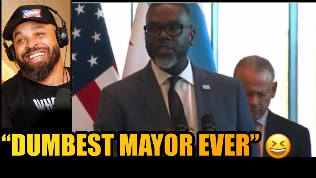 DEI Chicago Mayor Pulls the Race Card then says the DUMBEST things ever on TV!