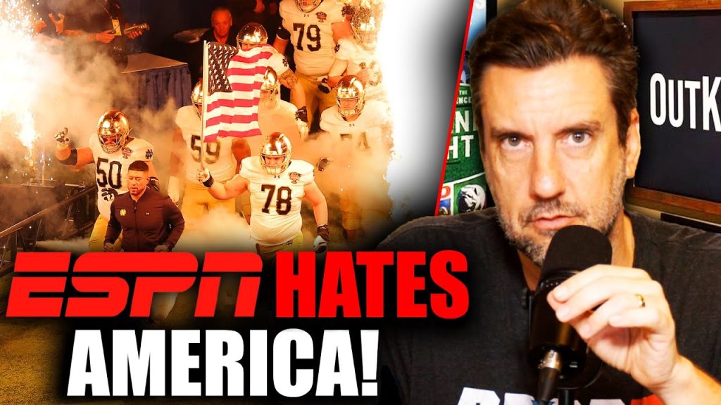 ESPN CENSORS Patriotic Moments At Sugar Bowl! | OutKick The Show w/ Clay Travis