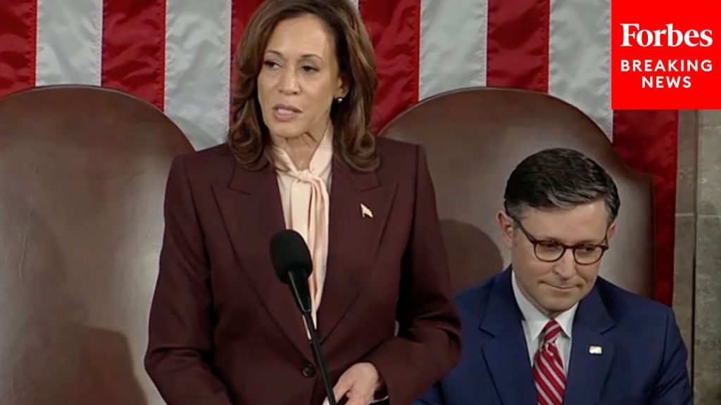 BREAKING NEWS: GOP Applause Interrupts Kamala Harris After She Calls 2024 Electoral Vote For Trump