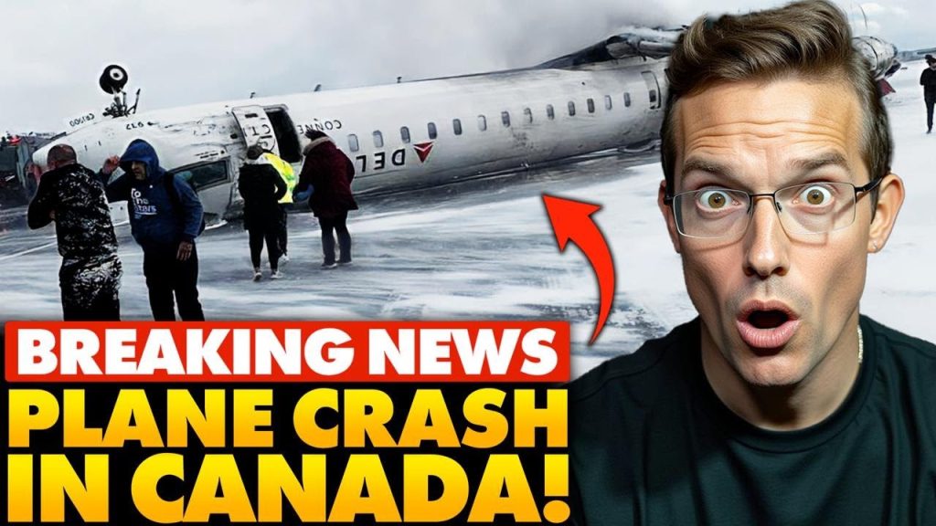 BREAKING: Delta Plane CRASH, Wings Ripped-Off | Massive Explosion Flips Plane UPSIDE DOWN