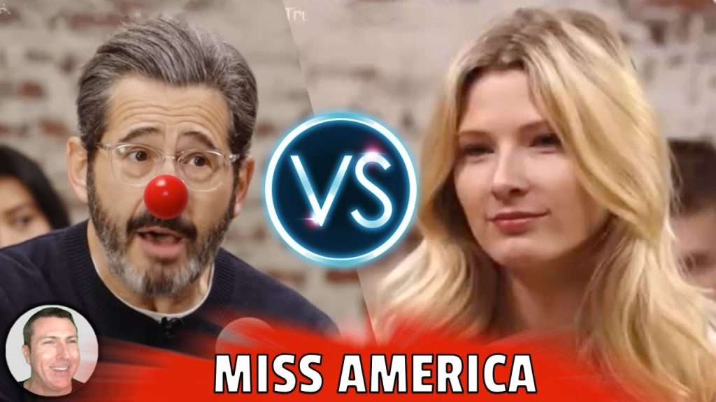 Blonde Bombshell Stuns Leftist Clown with Forbidden American History